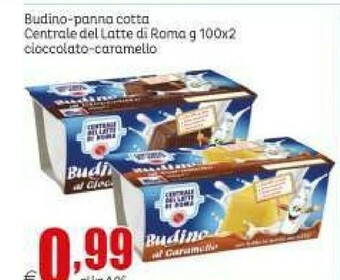 Elite Centrale del latte di roma Budino Al Caramello 200 G(ml) offerta