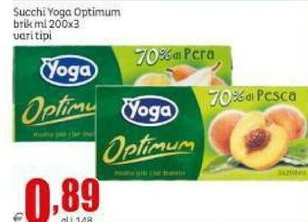 Yoga Optimum 70% Di Pera