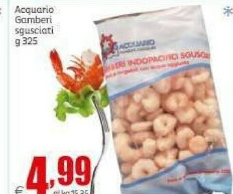 Acquario Gamberi Sgusciati 325 G