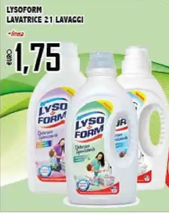 Big Food Lysoform Lavatrice 21 lavaggi offerta