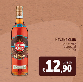 Deco Supermercati Havana Club ron anejo especial cl 70 offerta