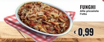 Funghi Alla pizzaiola