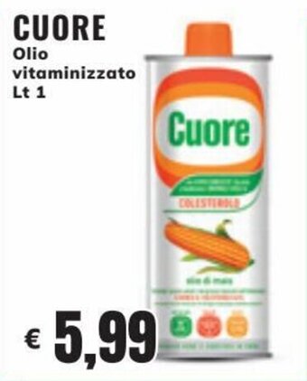 Cuore Olio vitaminizzato lt 1