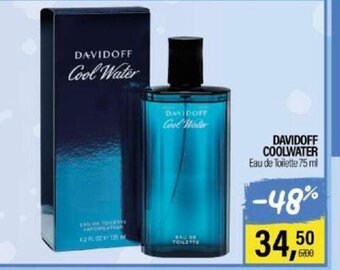 Caddy's Davidoff Coolwater Eau de Toilette 75 ml offerta