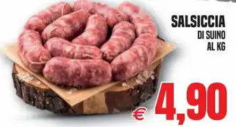 Mercati Alimentari Salsiccia di Suino offerta