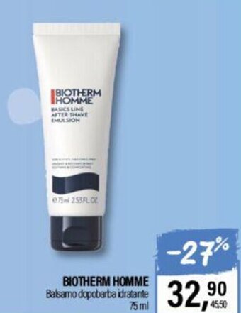Biotherm Homme Balsamo dopobarba idratante 75 ml