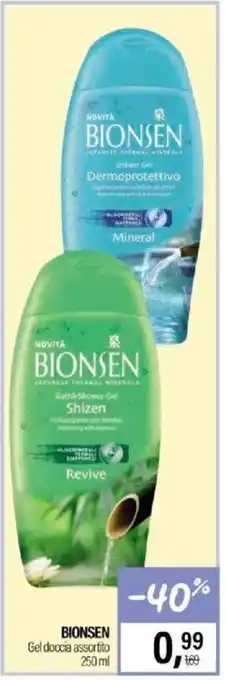 Caddy's Bionsen Gel doccia assortito 250 ml offerta