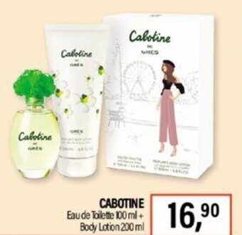 Caddy's Cabotine Eau de Toilette 100 ml + Body Lotion 200 ml offerta