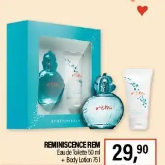 Caddy's Reminiscence Rem Eau de Toilette 50 ml + Body Lotion 75 l offerta