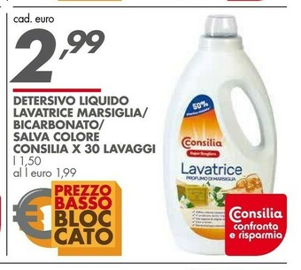 Italmark Consilia Detersivo Liquido Lavatrice Marsiglia offerta