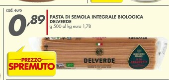 Italmark Delverde Pasta Di Semola Di Grano Duro N. 222 500 G(ml) offerta