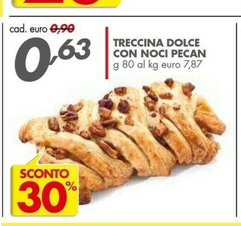 Italmark Treccina Dolce Con Noci Pecan offerta