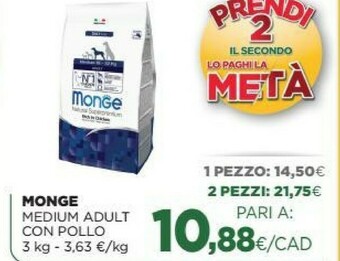 L´Isola dei Tesori Monge Cibo per cani offerta