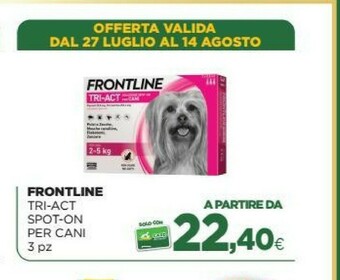 L´Isola dei Tesori Frontline Cibo per gatti offerta