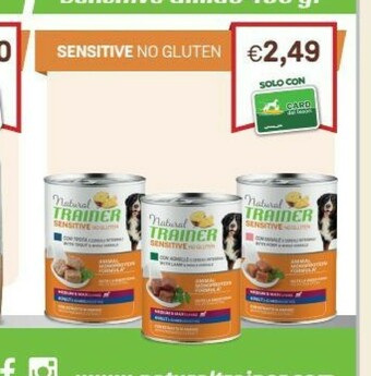 L´Isola dei Tesori Natural Trainer Cibo per cani offerta