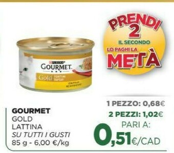 L´Isola dei Tesori Gourmet Purina Cibo per gatti offerta
