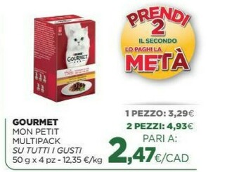 L´Isola dei Tesori Gourmet Purina Cibo per gatti offerta