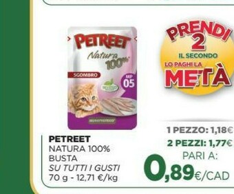 L´Isola dei Tesori Cibo per gatti offerta