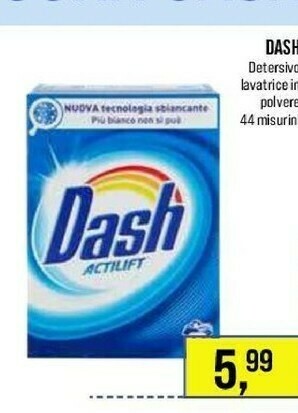Lillapois Dash Detersivo in polvere offerta