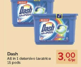 Prodet Dash Detersivo lavatrice offerta