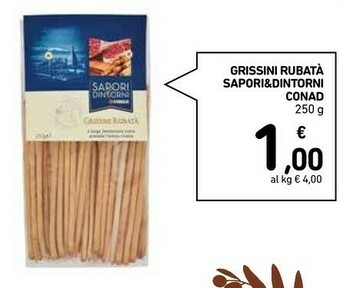 Conad Grissini Rubata offerta