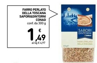 Conad Farro Perlato Della Toscana offerta