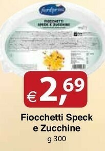 Docks Cash&Carry Fiordiprimi Fiocchetti Speck E Zucchine offerta