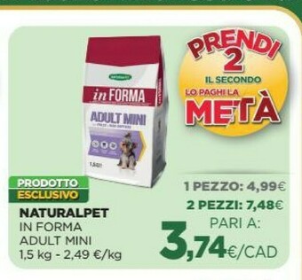 L´Isola dei Tesori Cibo per cani offerta