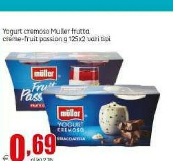 Elite Muller Crema Di Yogurt Chantilly 125 G(ml) offerta