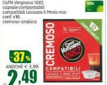 Caffè vergnano Caffe Cremoso