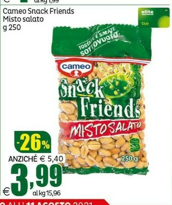 Elite Cameo Arachidi offerta