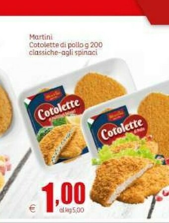 Elite Martini Cotoletta Di Pollo 200 G(ml) offerta