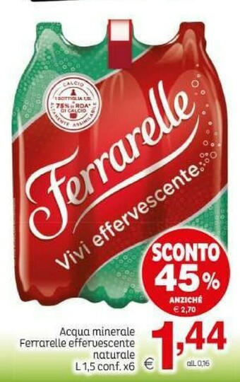Elite Ferrarelle Acqua offerta