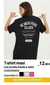 Terranova T-shirt uomo offerta