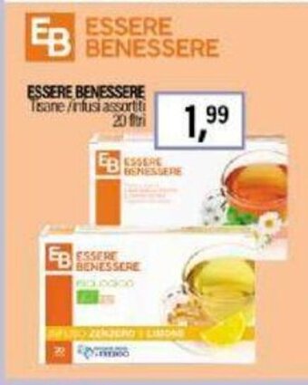 Caddy's Essere Benessere Tisane/infusi assortiti 20 filtri offerta