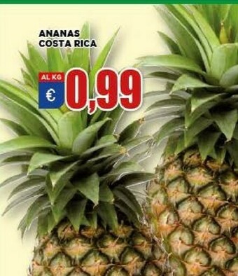 Vivo Supermercati Costa Ananas offerta