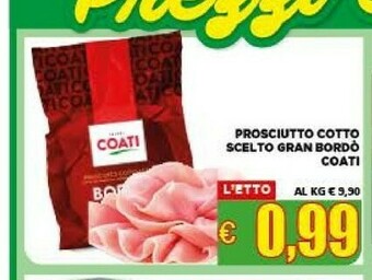 Vivo Supermercati Coati Prosciutto cotto offerta