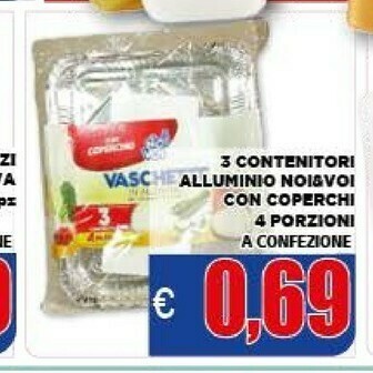 Vaschette alluminio