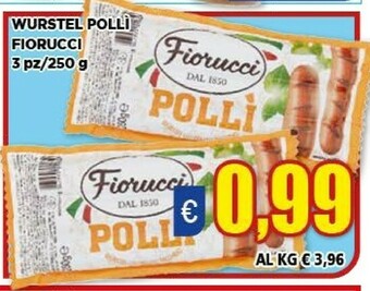 Vivo Supermercati Polli Wurstel di pollo offerta