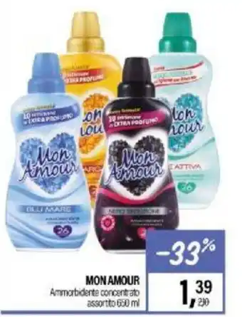 Caddy's Mon Amour Ammorbidente concentrato assortito 650 ml offerta