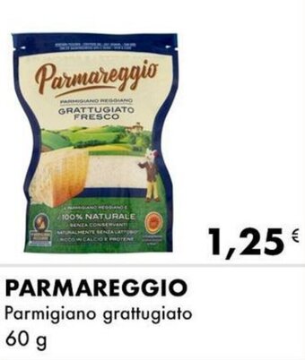 Iper Tosano Parmareggio Parmigiano grattugiato 60 g offerta