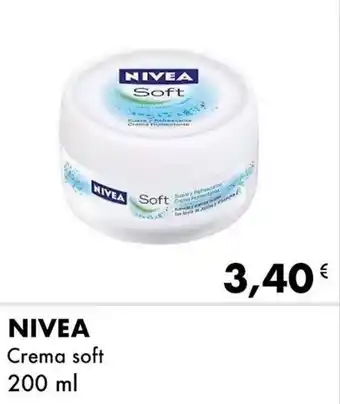 Iper Tosano Nivea Crema soft 200 ml offerta