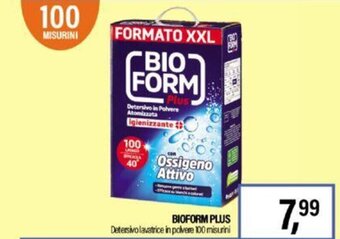 Caddy's Bioform Plus Detersivo lavatrice in polvere 100 misurini offerta