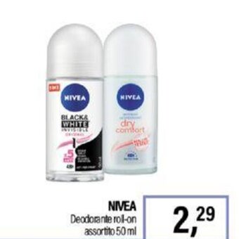 Caddy's Nivea Deodorante roll-on assortito 50 ml offerta