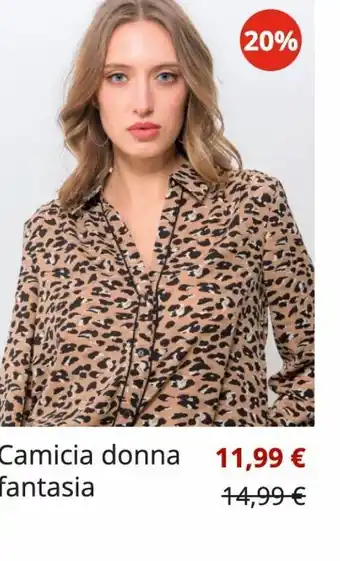 Piazza Italia Camicia donna offerta