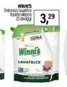 Caddy's Winni's Detersivo lavatrice liquido alepoo 25 lavaggi offerta