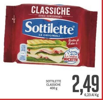 Supermercati Piccolo Sottilette Classiche 400 g offerta