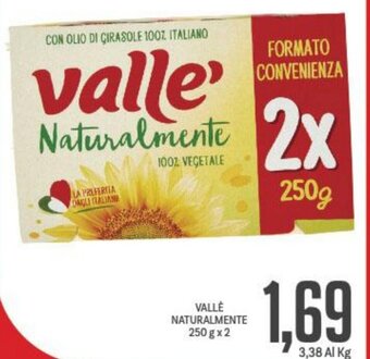 Supermercati Piccolo Valle Naturalmente 250 g x 2 offerta