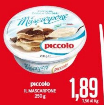 Supermercati Piccolo piccolo IL Mascarpone 250 g offerta