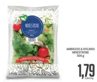 Supermercati Piccolo Ambruosi & Viscardi Minestrone 500 g offerta